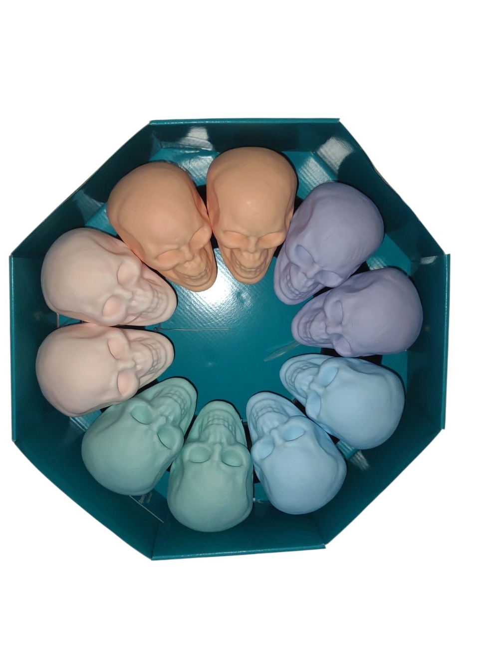 Pastel Skull Decor Wreath Halloween New